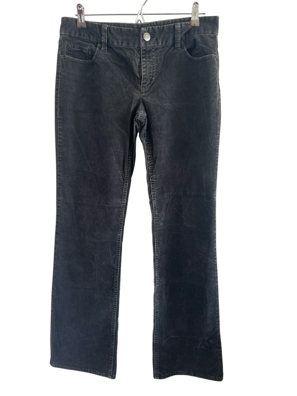 J. Crew Favorite Fit Dark Grey Corduroy Pants